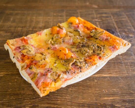 Ham and Mushroom Pizza