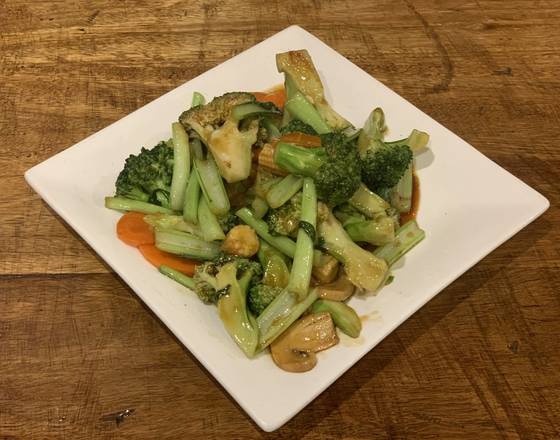Mixed Vegetables with Satay