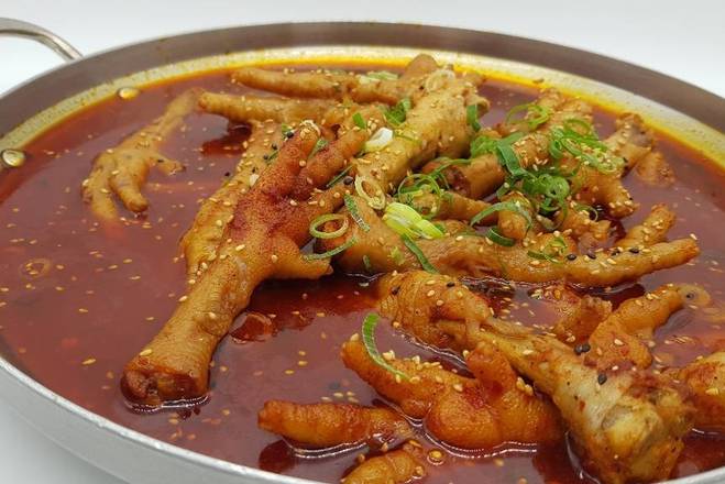 Spicy chicken feet