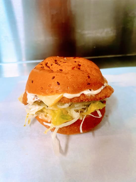 Chicken Schnitzel Burger