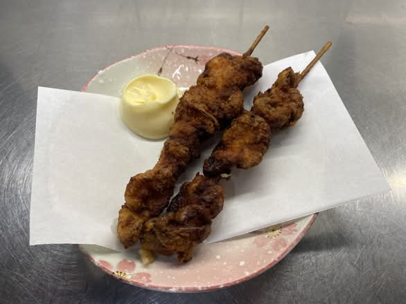 Spicy squid skewer 2pcs