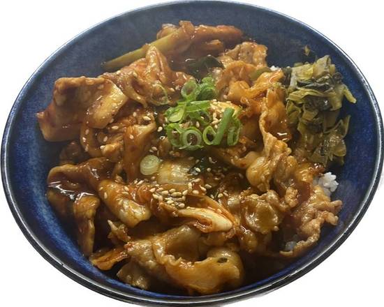 Pork Spicy Kimchi Don