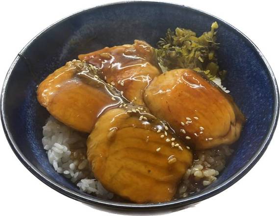 Teriyaki Salmon Don