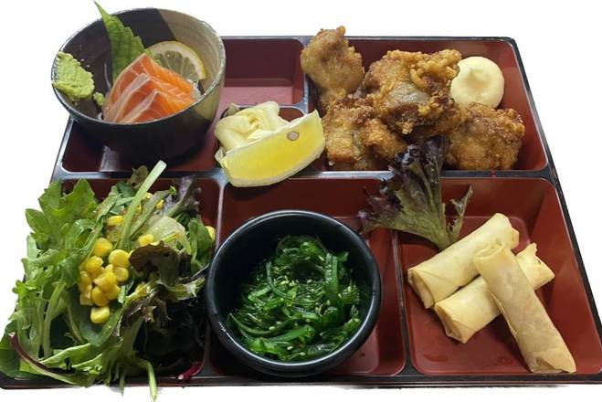 Chicken Karaage Deluxe Bento Box