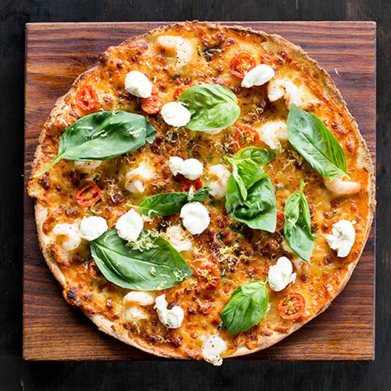 Garlic Prawn Pizza