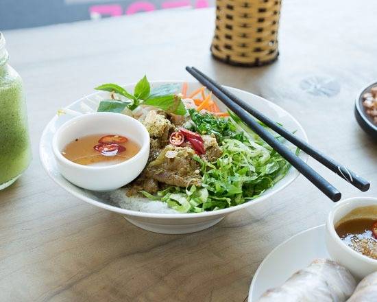 Lemongrass Beef Rice Vermicelli Salad (GF)