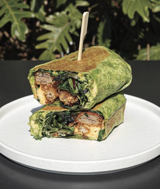Chicken Schnitzel Wrap