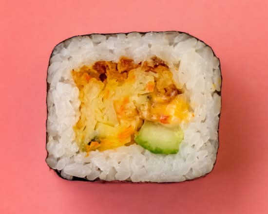 Tempura Veggie Cucumber Maki Roll