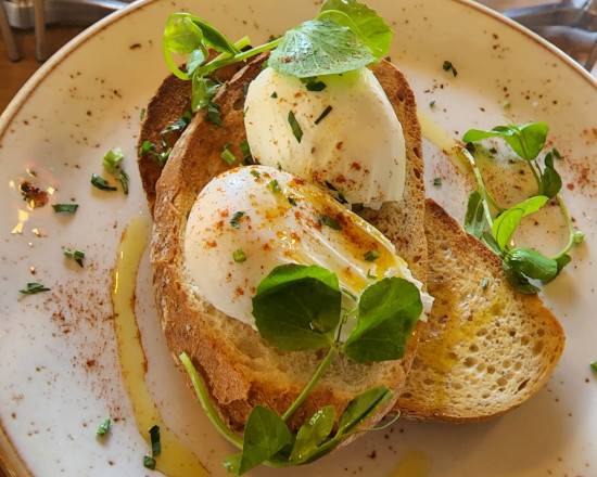 Eggs on Toast (V)