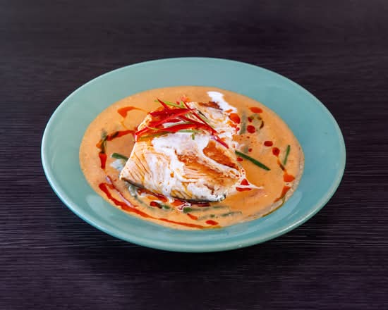 Panang Curry with Salmon
