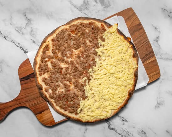 Meat and Cheese Pizza