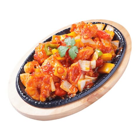 Sweet Chilli Chicken W/Rice