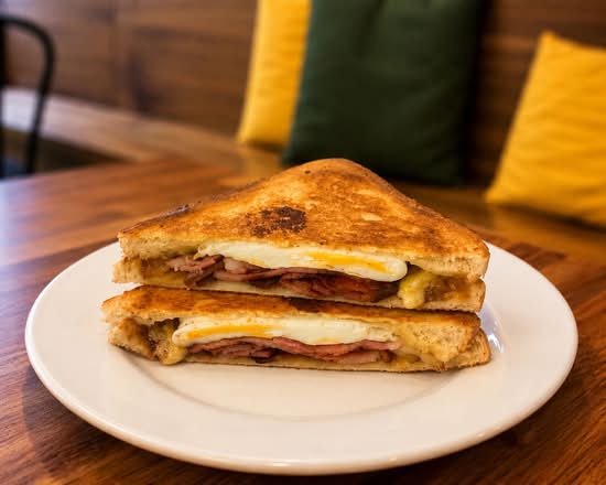 Bacon, Egg and Cheese Toastie