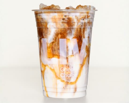 Iced Salted Honey Latte