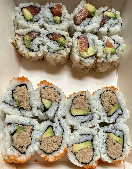Tuna Salad Avocado Rolls