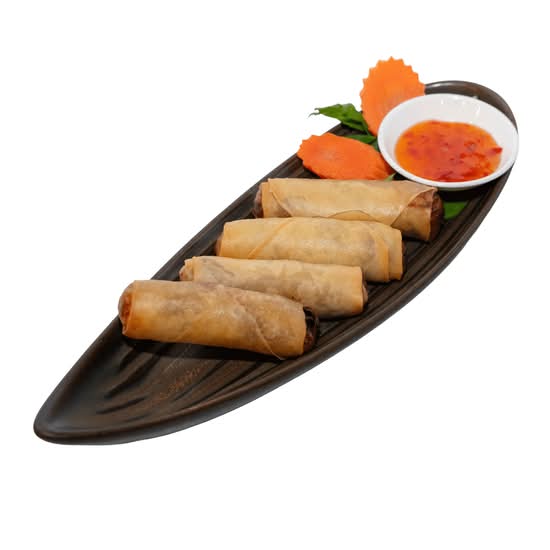 Vegetable Crispy Spring Rolls 4pcs
