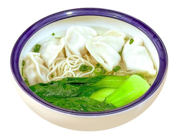 Pork and Chinese Cabbage Dumpling Noodle Soup