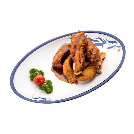 Shanghainese Smoked Fish with Spiced Soy Sauce