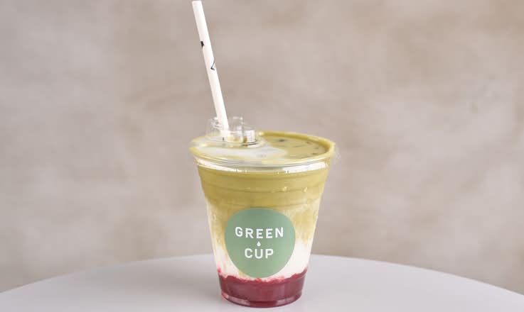 Iced Strawberry Matcha