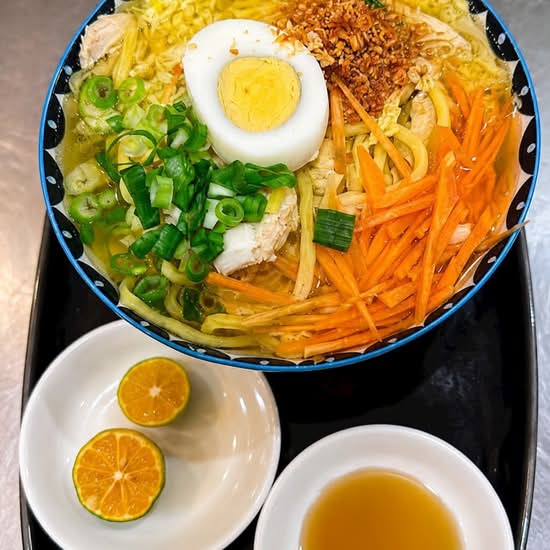 Chicken Mami Noodle Soup