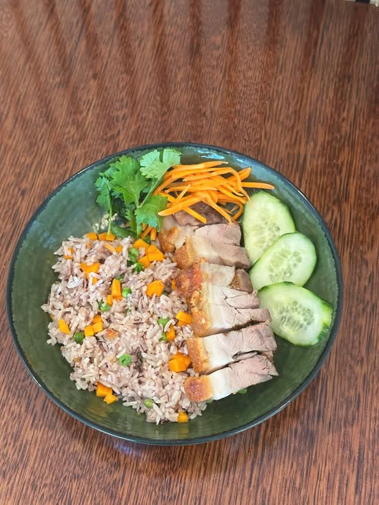 Crackling Roast Pork Fried Rice