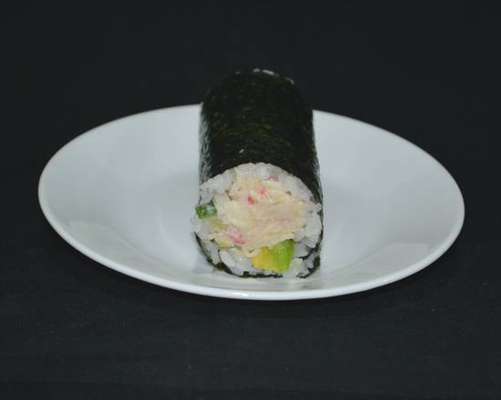 Crab Salad and Avocado Hand Roll