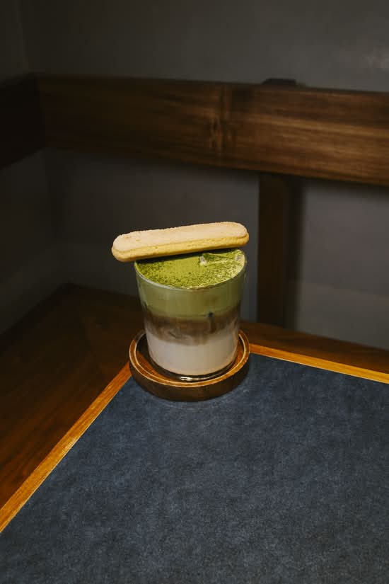 Dirty Matcha Tiramisu