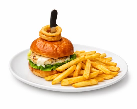 Vegetarian Burger (V)
