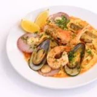 Fettuccini Chilli Seafood Pasta