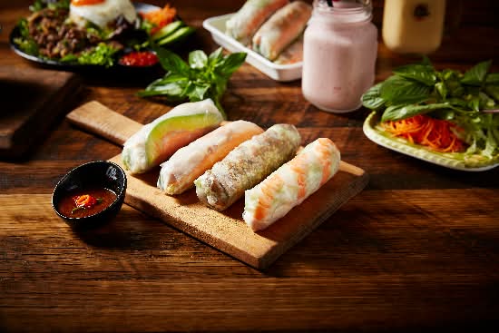 Tofu Rice Paper Rolls