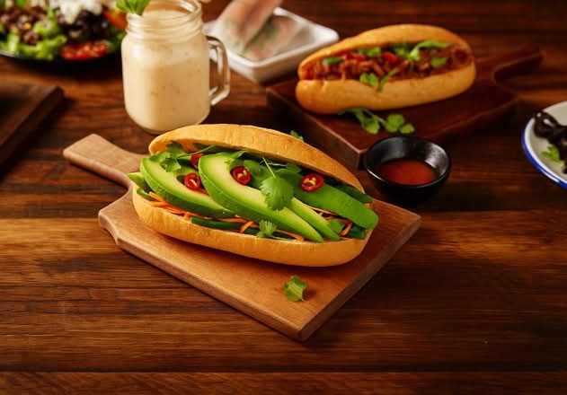 Avocado & Salad Banh Mi
