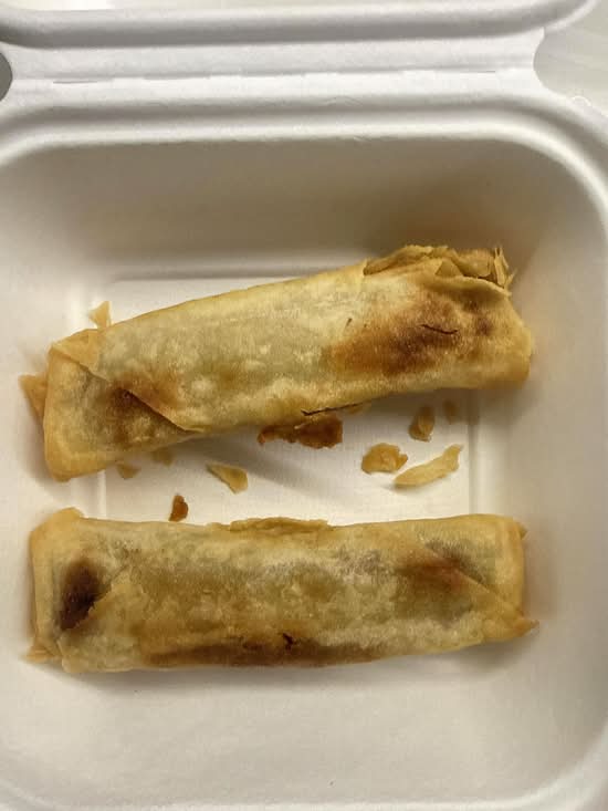 Cheese Burger Spring Roll