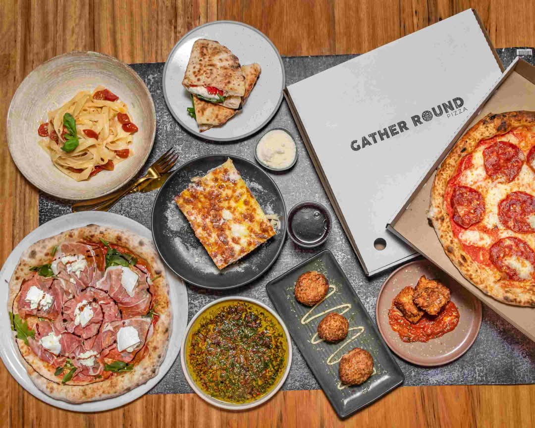 Gather Round Pizza cover