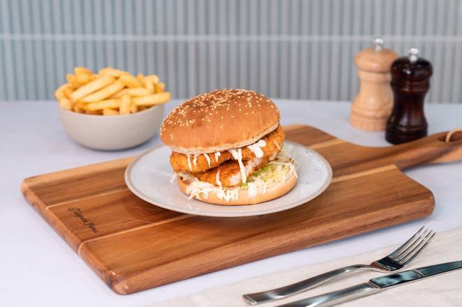 Schnitzel Burger