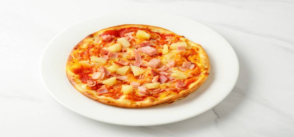 KIDS HAM AND PINEAPPLE PIZZA