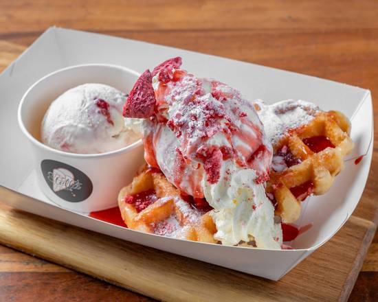 Strawberry Waffle