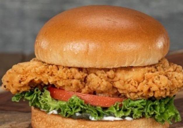 Crispy Fried Chicken Burgers