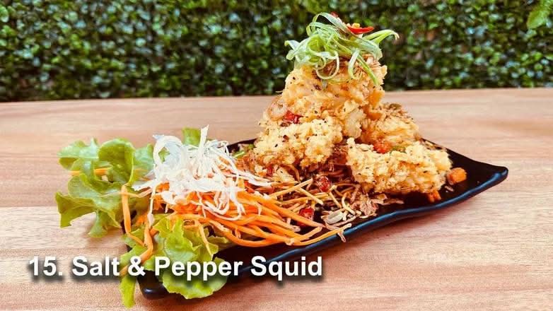 Entree Salt and Pepper Squid
