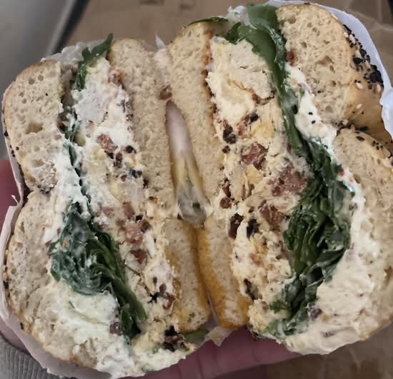 Chopped Chicken, Bacon Crumb, Aioli, Lettuce and Parmesan