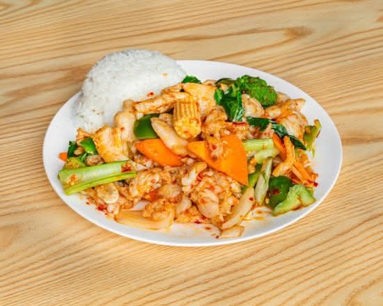 Spicy Chicken Stir Fry