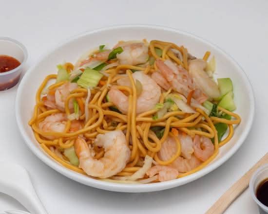 Garlic Prawns Noodle