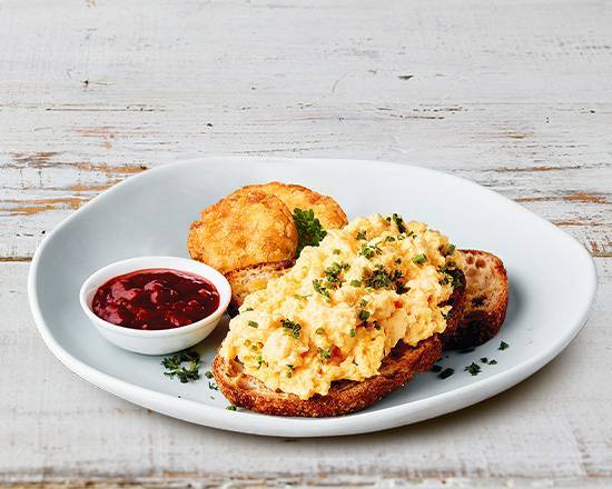 Eggs on Sourdough