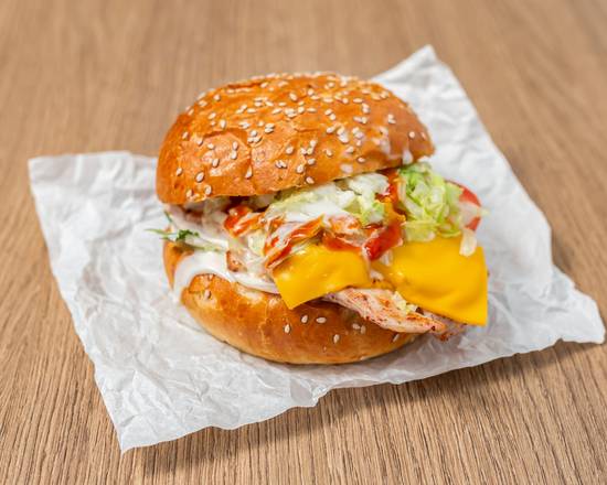 Grilled Zesty Chicken Burger
