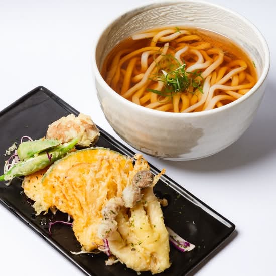 Yasai Tempura Udon Soba