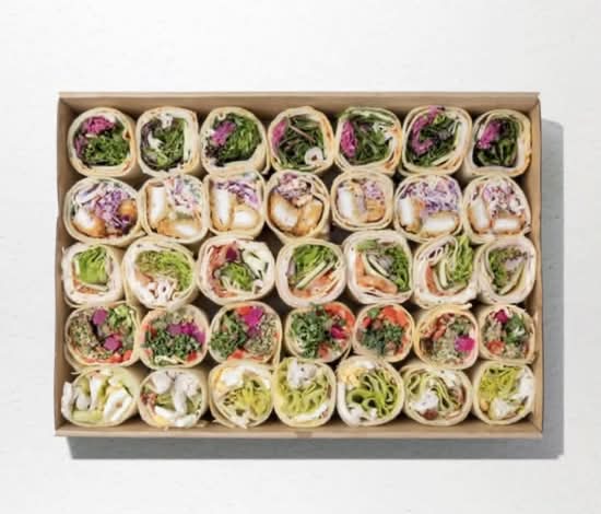 Large Assorted Wraps Platter
