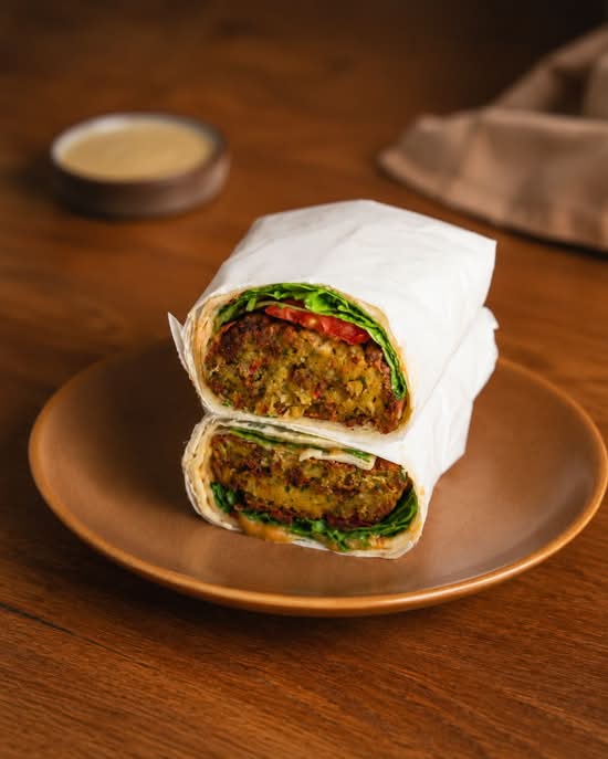 Falafel Hummus Wrap (VG)