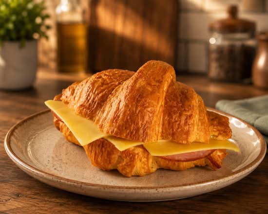 Ham and Cheese Croissant