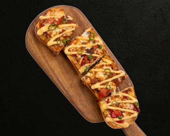 Peri Chicken Loaded Garlic Bread