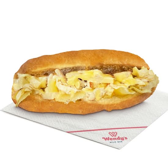 Hot Chicken and Cheese Roll