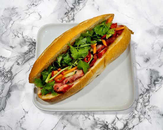 Char Siu Chicken Banh Mi Roll
